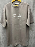 تیشرت لاکرا لش مردانه | جلو چاپ مینیمال | پشت چاپ